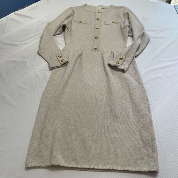 Don Sayres For Welmore Dresses & Skirts - Don Sayres For Welmore VTG Long Sleeve Knit Sweater Dress Size 4P
